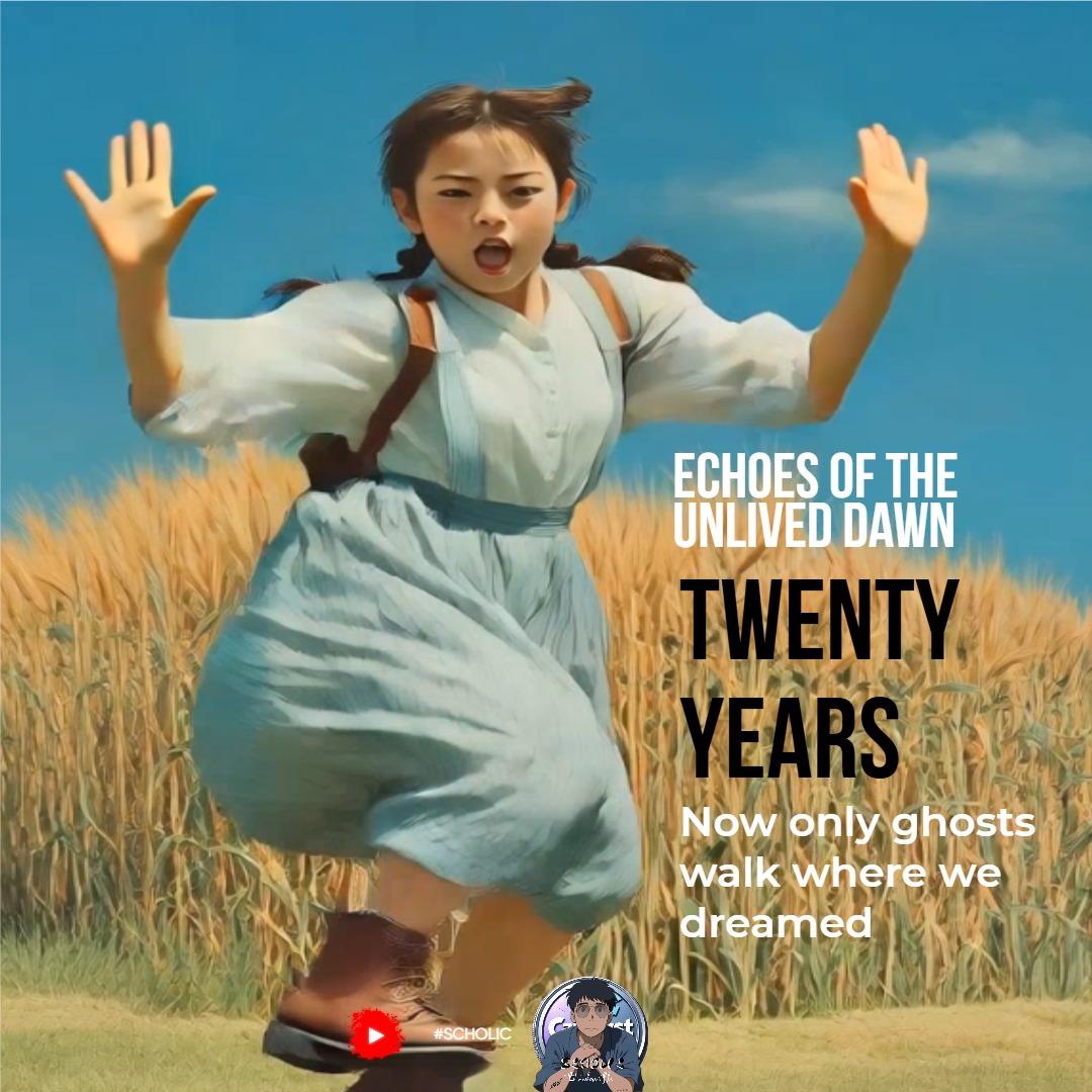 scholic's tweet image. Echoes of the unlived dawn
* Listen to your heart and moving forwards 

#fyp #goodday #trendingnow #scholic #moments