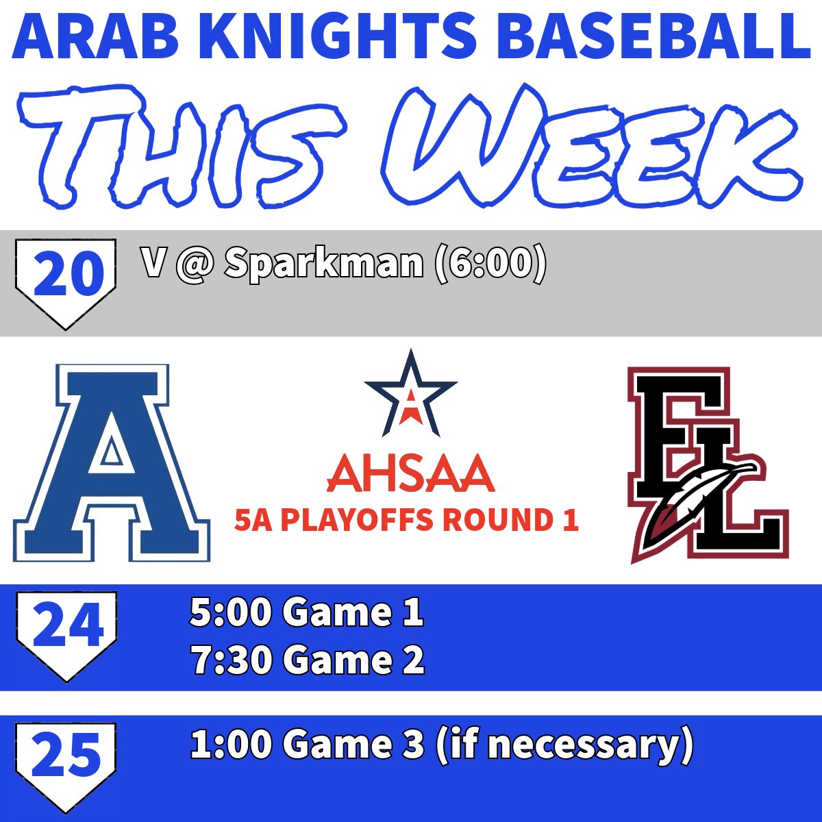 Arab High School Baseball tweet media