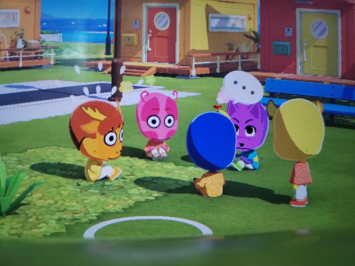 Vapy13's tweet photo. I made the freaking Backyardigans #Tomodachilife #TLLTD #TomodachiLifeLivingTheDream https://t.co/ftnGOg7LQS