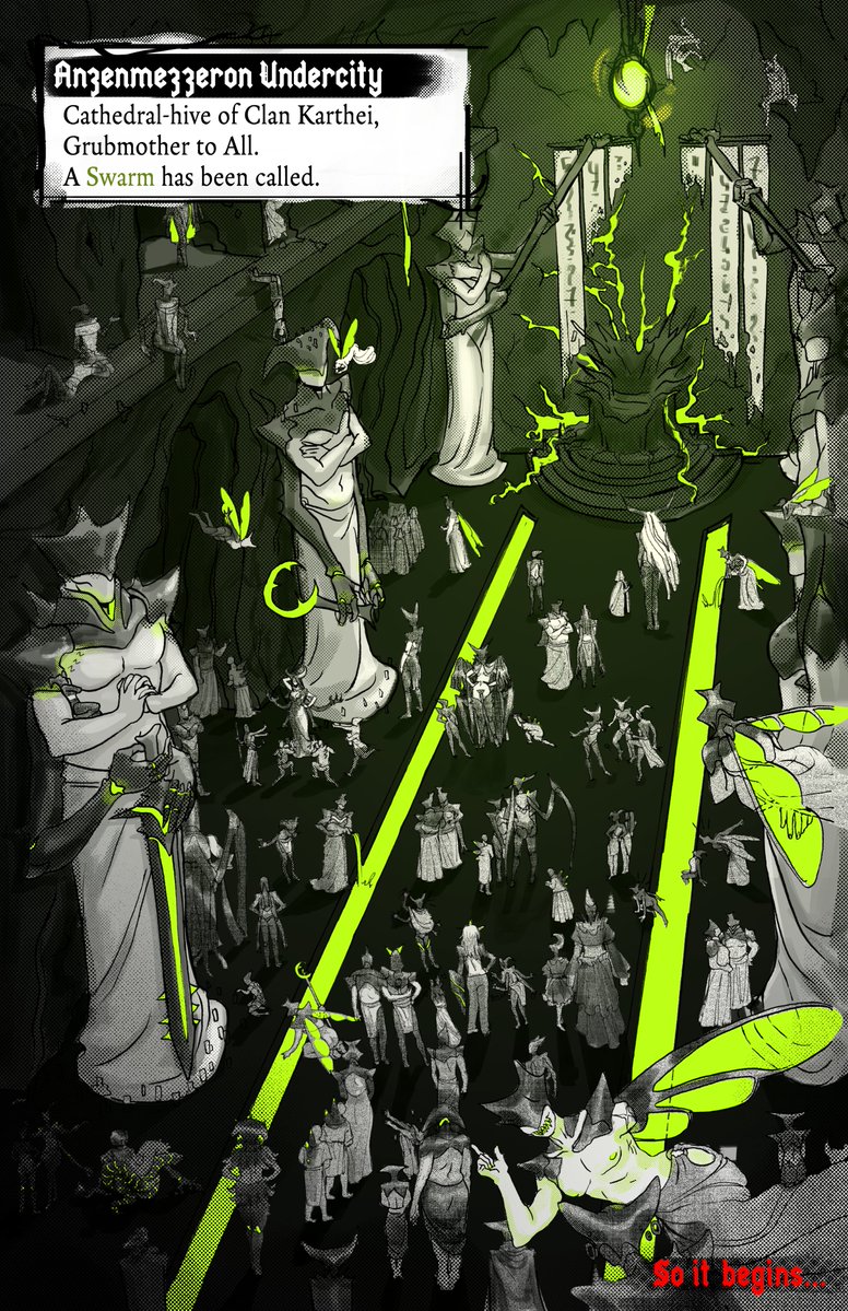 Cylphae's tweet image. MAGNAGOTHICA: Materdominus cylphae.com/materdominus/
#magnagothica #chasm #comic