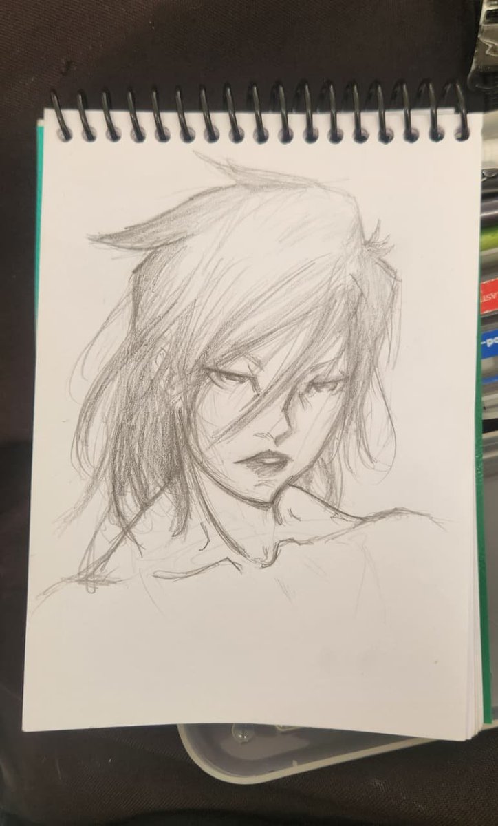 urikx_x's tweet image. Before I forget to post today’s sketch… again haha

#artmoots #sketch #originalcharacter