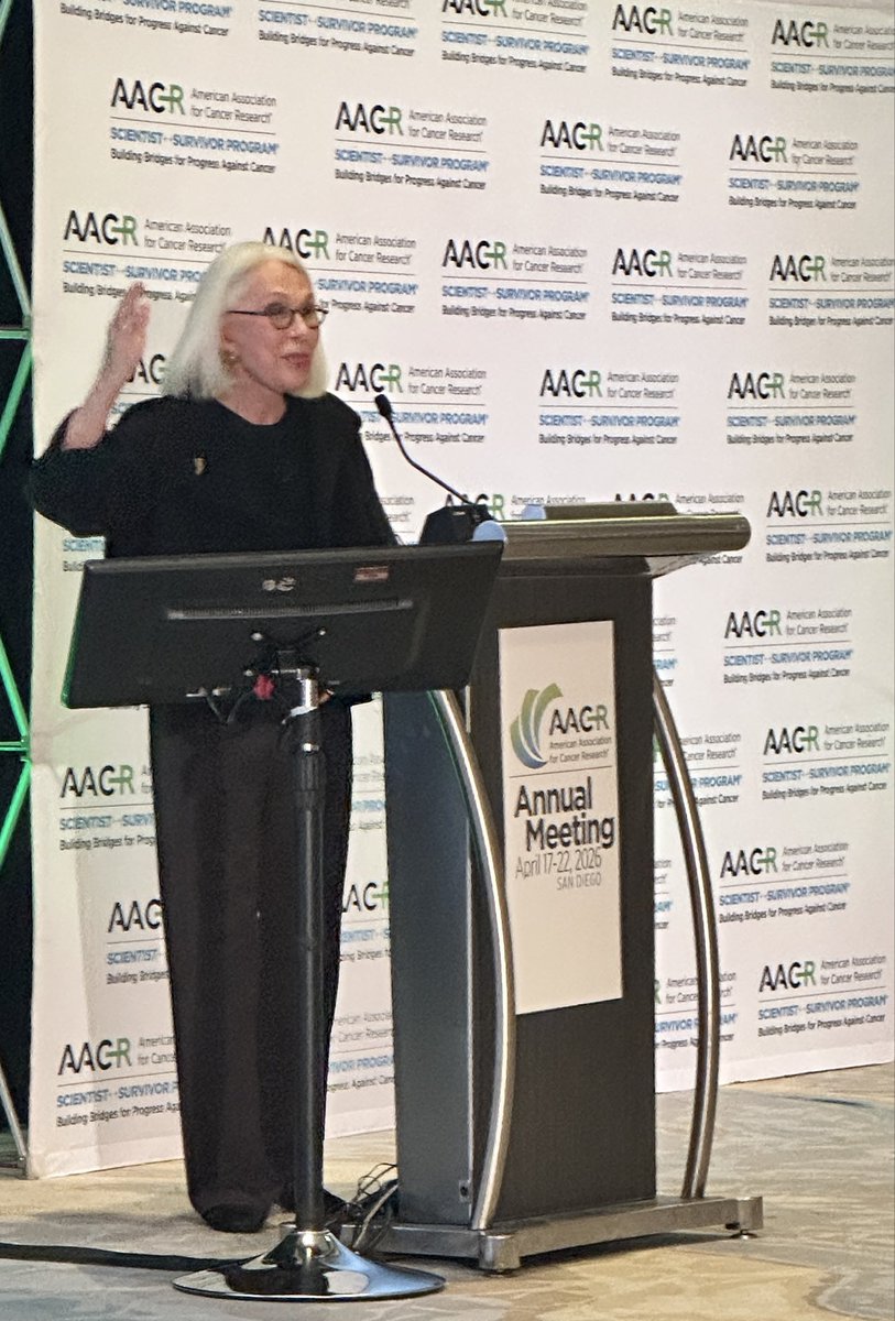 debsetu's tweet photo. The Scientists <—> Survivor Program #SSP26 started yesterday 
With distinguished speakers, scientists and advocates 
@AACR 
#AACR26 https://t.co/QBodE8VqQ6