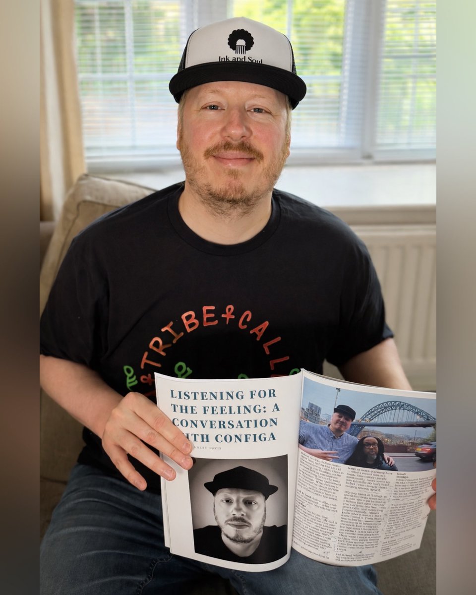 Configa's tweet image. Honored to be featured in Ink &amp;amp; Soul magazine. A real conversation about the music, the feeling, and the journey behind it. Grateful for the space and the opportunity. Be sure to grab Issue 2 and some dope merch!

inkandsoulmagazine.art

#HipHop #BoomBap #Writing