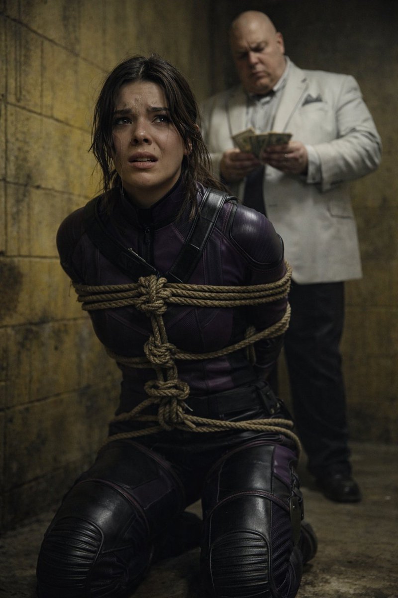 heroineperil66's tweet image. A briefcase. A nod. A transfer of ownership. 🏆 Fisk turned away first. He was already done with her. Full video on Patreon.

patreon.com/posts/kate-bis…

#KateBishop #Hawkeye #Marvel #WilsonFisk #Kingpin #Ryona #Capture #Helpless