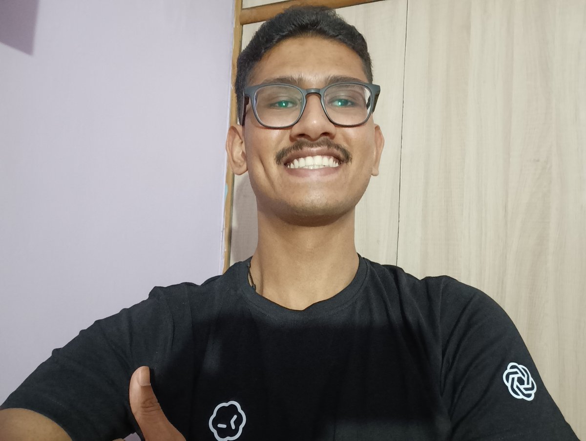 aaronmphilip's tweet photo. This is the Aftermath of the #CodexDEL Hackathon

- Was Underslept by stats but not by energy till the end. Had just 4 hours of sleep.

- The energy of people building together was crazy.

- The hospitality by @themastersunion was great, kudos to @prathammittal and his teams in the Gurugram office.

- Was building an ambitious project. It was working, but there were bugs that needed to be solved.

-  @gabrielchua  and @reach_vb were great. Also, the OpenAI India ambassadors.

- They brought some swags. There were also ones that were not given to everyone, like water bottles (man, I wanted it so bad T_T didn't get it). Got a shirt, a pen, and stickers of Codex & OpenAI.

- First Hackathon and the biggest one, the first time Codex Hackathon came to Delhi, and I was in it, which was amazing. They said 600 people applied, and out of that, only 100 people were selected, and I was one of them, Yay!

- Drank Red Bull and Coke No Sugar for the first time. (I don't like Cold Drinks; they electrify my tongue, like literally I feel the current. I don't know why. Earlier, I thought I would never try it, but then I thought, why not taste it, see how it is, and then judge) 

- Networked with some people working as Interns and people working as AI engineers, but are on the side, building multiple projects in multiple industries for India. I am happy these people are literally building stuff instead of consuming, and that is what we need, at least in India.

- Also got an internship opportunity. The co-founder and CPTO of a company was asking what people were building, and he was very keen to listen to what I was building because it had never been built before, and he gave his business card and said contact me if you ever need to work in his company; it's a big company, by the way.  

- Heard the word "cooked" 10's of times from @KushalVijay_  hahaha not making fun of you bro. You rock. Much love for making sure everything went great.  

- Saw some BTS from creators creating their own Insta Reels. It was fun, by the way, saw a lot of these raw takes from creators whom we were helping when I was running my media agency, Ampedia, where we were providing services to creators and growing their channels.

- It was an amazing day that I will remember.

By the way, @OpenAI India or @OpenAIDevs, could you ship some different merch to me? I would be more than happy to use it in public places to market ChatGPT or Codex.