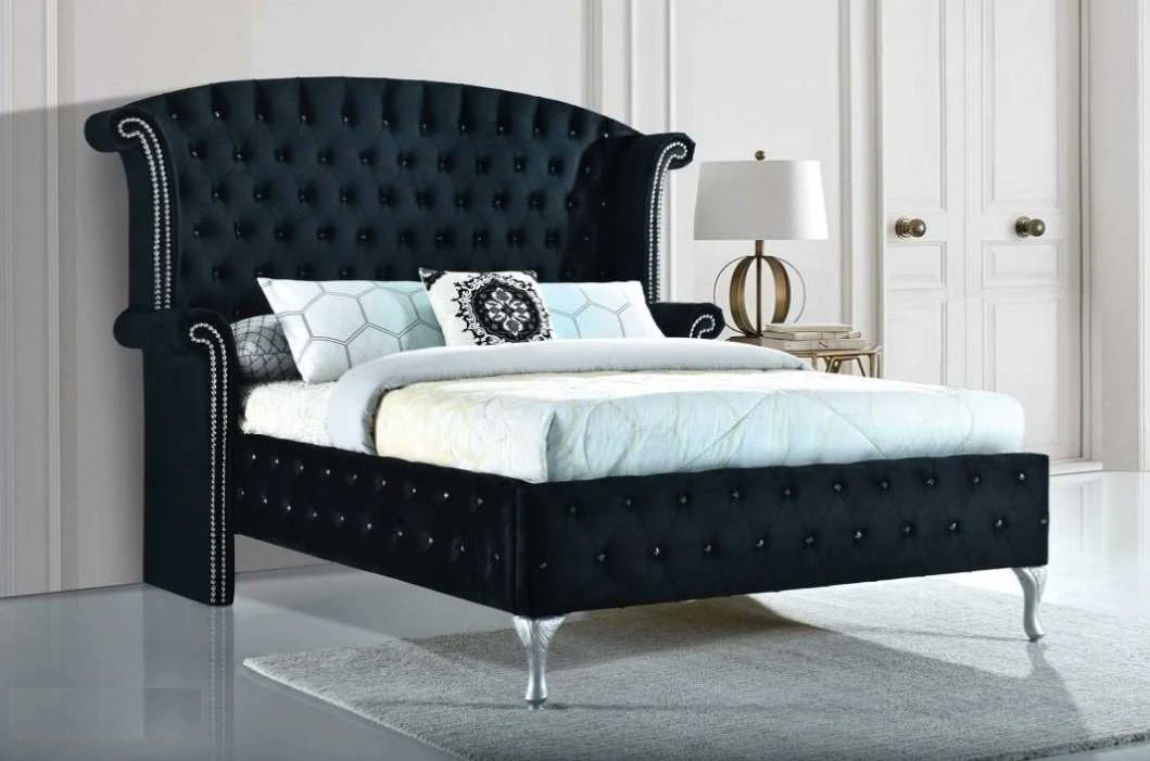 ambfurniture's tweet image. CB3400-BK Brianna black colored fabric upholstered tufted nail head trim queen bed on sale at ambfurniture.com/products/cb340… Apply For Financing at ambfurniture.com/pages/financin… #bed #bedroom #decor #design #furniture #home #HomeInspiration #HomeMoments #homedecor #interior #interiordesigner
