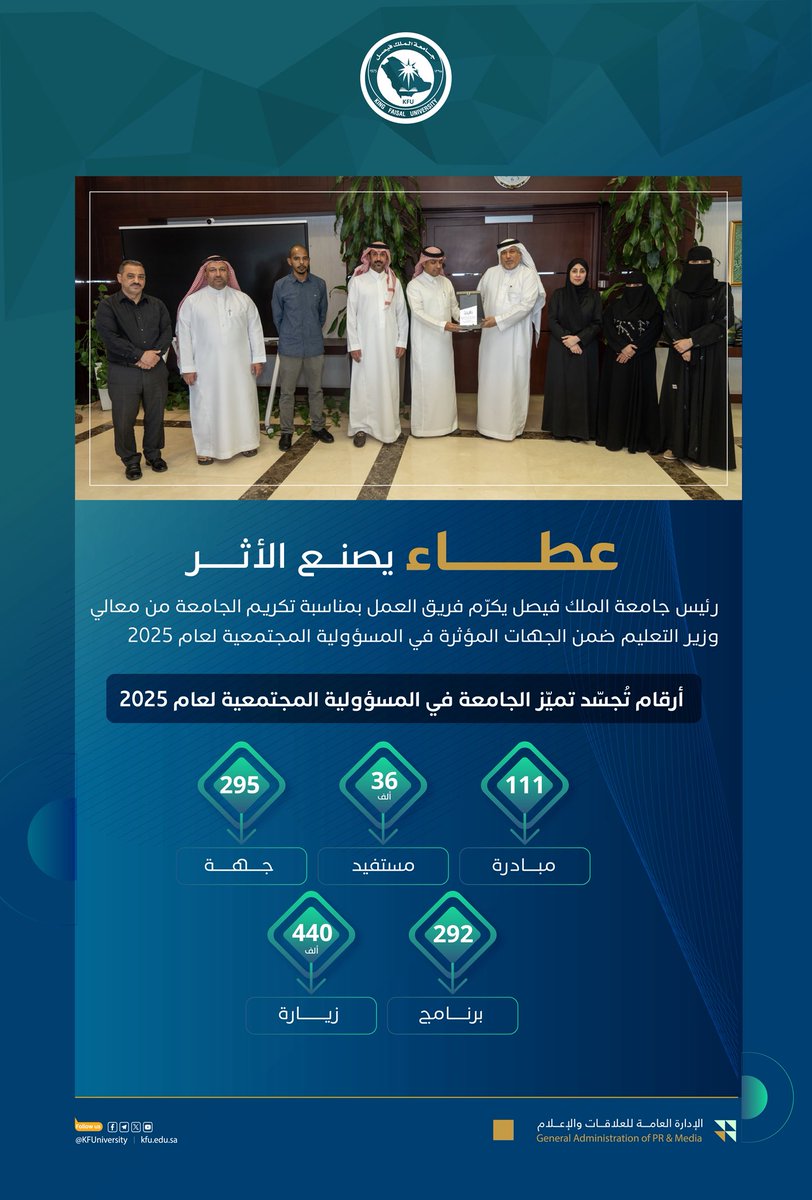جامعة الملك فيصل tweet media