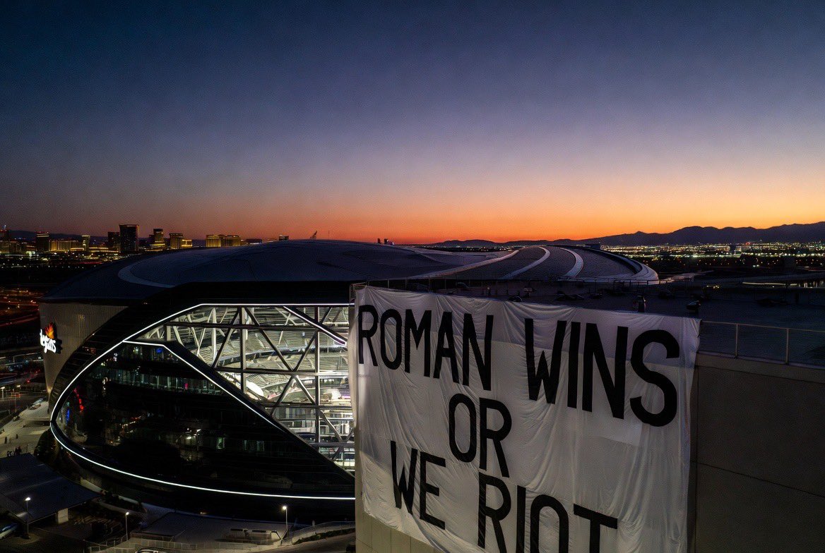 Roman wins or we riot!