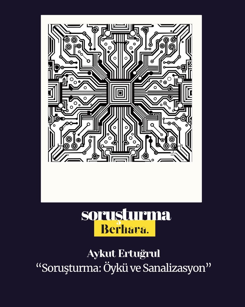 berhavadergisi's tweet photo. |ARŞİV| “Soruşturma: Öykü ve Sanalizasyon” 
– Aykut Ertuğrul

🔗Yazıya ulaşmak için: https://t.co/QJUs0p4uST https://t.co/YiKaJqYlKN