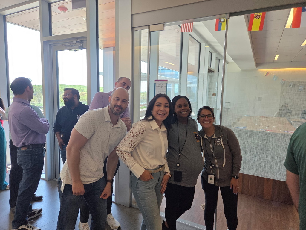 joincsc's tweet photo. Good food, great company, and a chance to celebrate the cultures and perspectives that make our global community stronger. Colleagues at our Wilmington, DE, headquarters came together for a food day in honor of #CelebrateDiversityMonth 🍱 https://t.co/0COgwHoG72