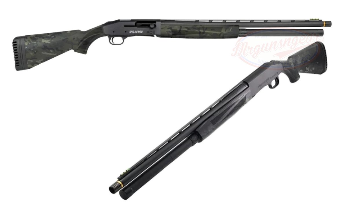Mrgunsngear's tweet image. Mossberg 9+1 940 JM Pro semi auto 12ga shotgun with RMSc optic cut receiver, multicam black finish, fiber optic front sight, extended controls, &amp;amp; Briley chokes for $849 currently here: mrgunsngear.org/3QiNC16

Cheapest I can recall seeing it 🇺🇸🚬

#12ga #shotgun