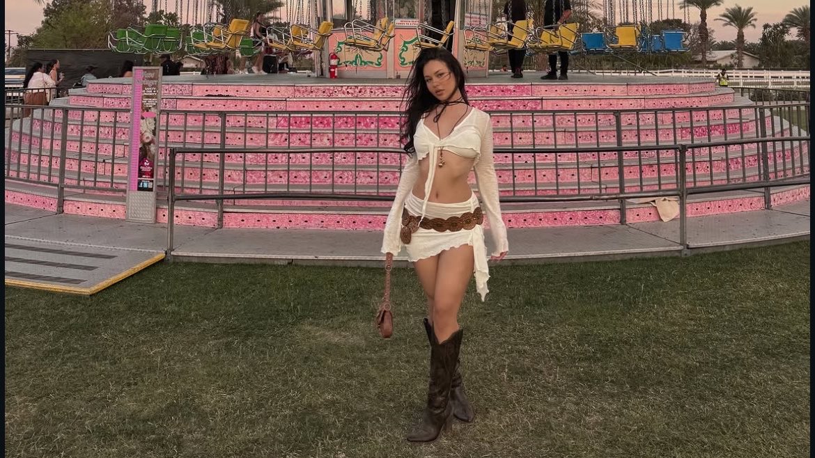 ⠀ 
⠀⠀ ⠀⠀ ⠀⠀ 📸 ﹑  @𝖇𝖆𝖇𝐲𝐤𝖆𝐱𝖎𝖓𝖆 ⠀ ݁ 
⠀⠀ ⠀⠀ ⠀⠀ has ─── ┈    ៸៸    ︶꒦
⠀⠀ ⠀⠀ ⠀⠀ posted ︳: coachella
⠀⠀ ⠀⠀ ‍‍  birthday weekend 🩷!
⠀⠀ ⠀⠀ ⠀⠀
⠀