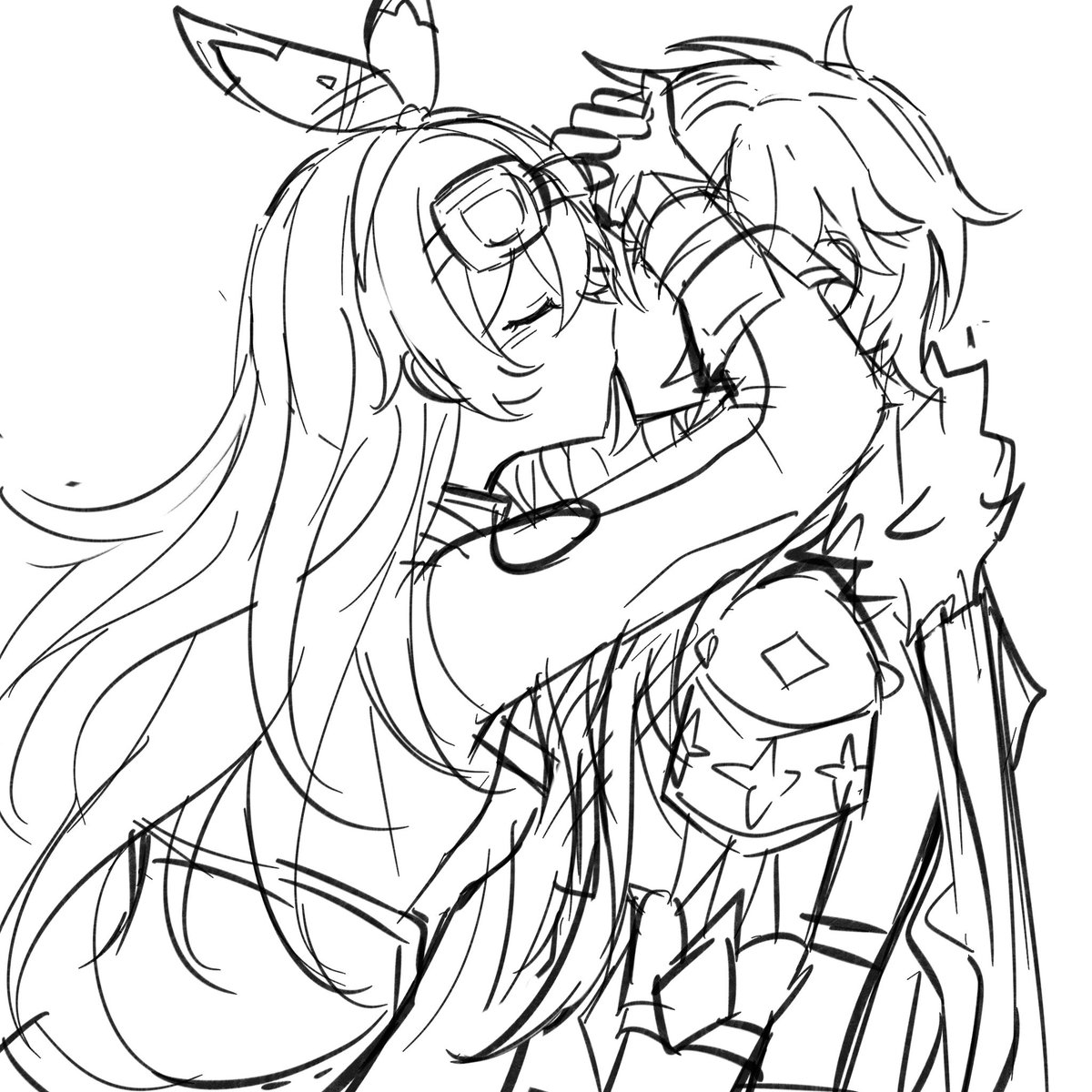 3550547239mhr's tweet image. 是我向画师约的稿件。模板约稿。我忘了和画师说改一下体型了。但是小蓝莓也很可爱 🫐 

#kaeya #ガイア #Kaeyamber #Amber