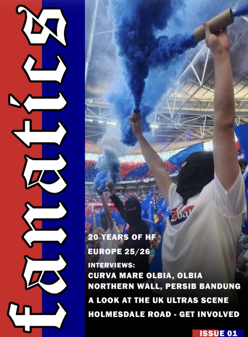 HF05 FANZINE | ISSUE ONE

On sale tomorrow night vs West Ham. 

Available at the merch stand (back of Holmesdale block E). 

£5. 

Limited copies available.