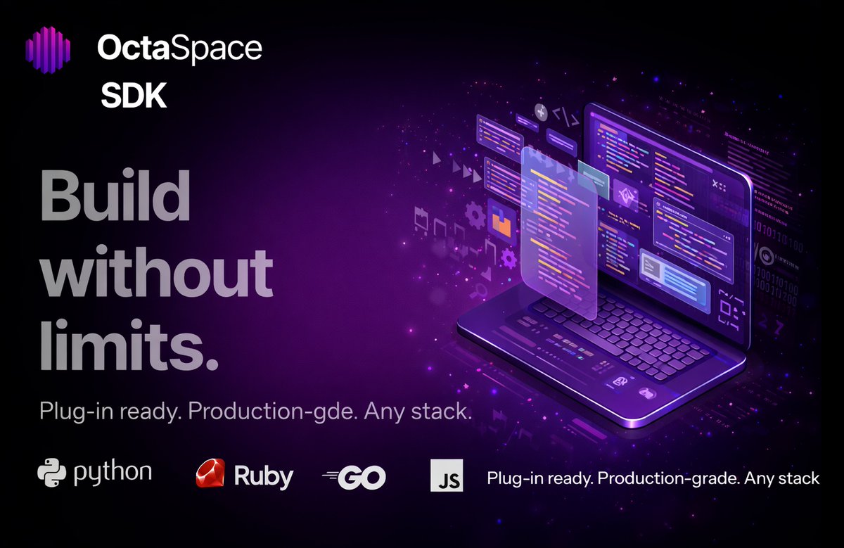 OctaSpace tweet media