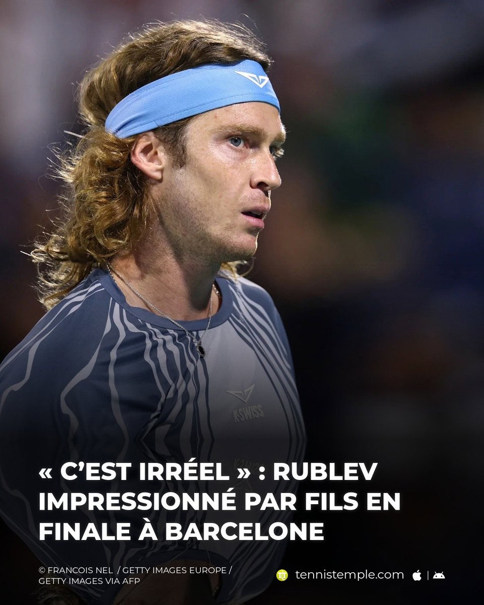 tennistemple's tweet image. Dominé à Barcelone par Arthur Fils, Andrey Rublev a reconnu la supériorité du Français avec des mots forts après la finale. #ATP500 #Barcelone #Fils #Rublev

🎾 w.tennistemple.com/Zcw98