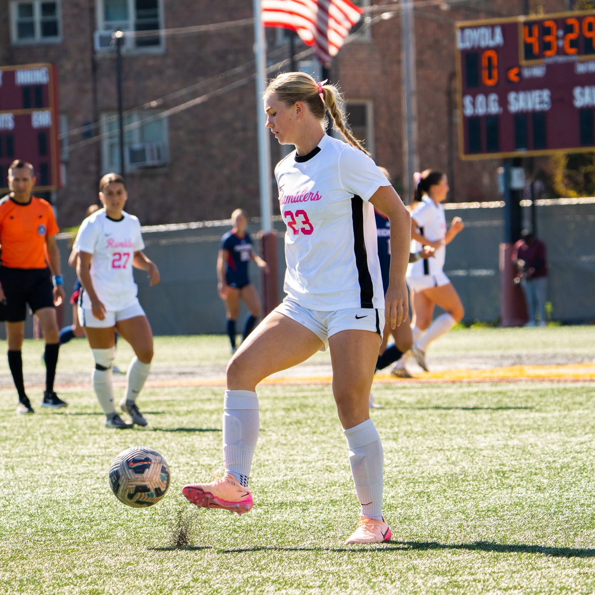 RamblersWSOC's tweet photo. Visiting our neighbors up north today 🐺 

🆚 @NUWSoccer 
📍 Evanston, Ill. 
⏰ 2 pm https://t.co/ieg7sWPKv4