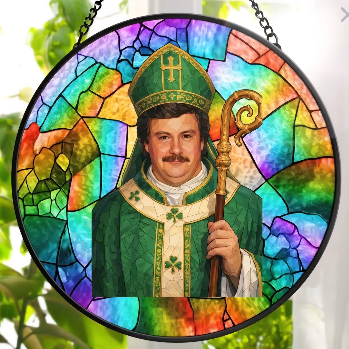 MickMcCanham's tweet photo. New window spotted this morning at Our Lady of the Evening Church and Bingo Chapel. https://t.co/SCD82YQ8ux
