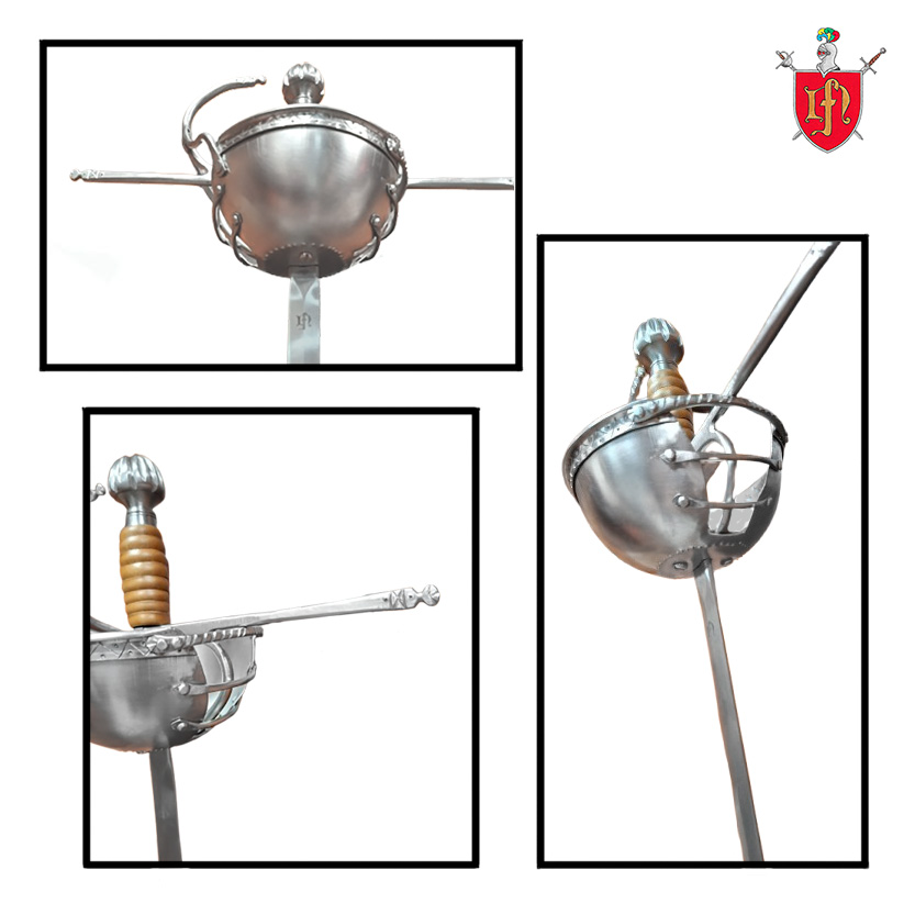 NUEVA ESPADA ROPERA Ref.: 155ERDCP95155
Espada ropera de doble conchas con puentecillos nicofuduli.com/store/espada-r…
Es apta para practicar esgrima histórica.
esgrimahistoricamadrid.com
esgrimaalcorcon.es/la-escuela
esgrimaheredero.es
salacarranza.com