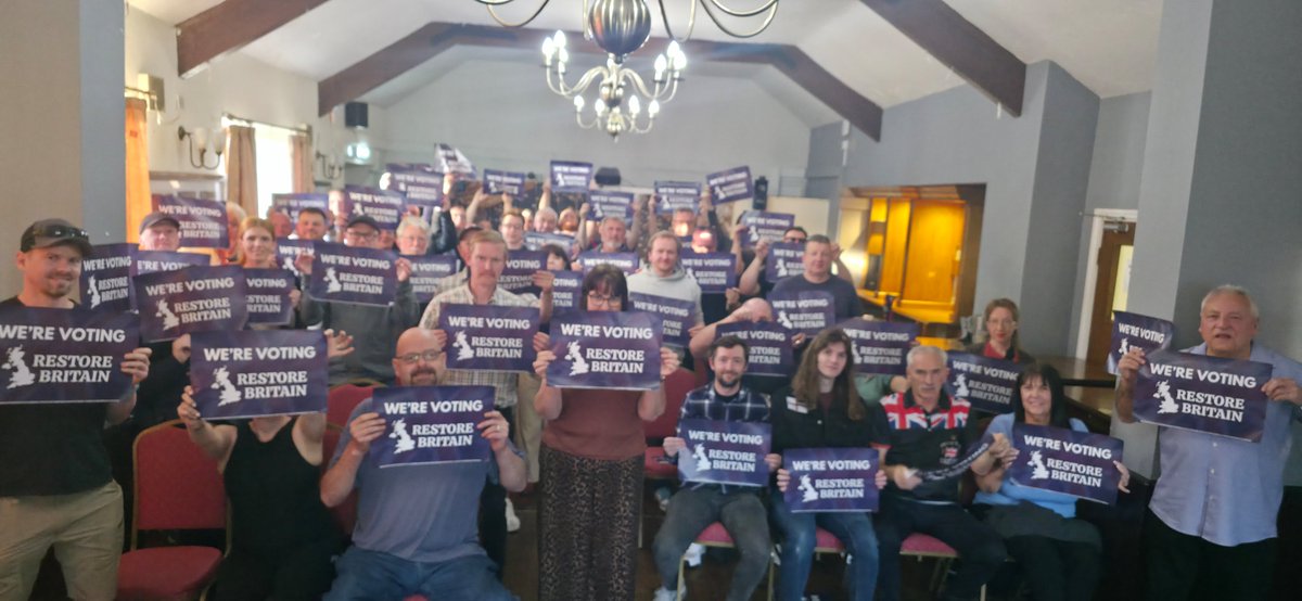 Restore Britain-Chesterfield Constituency tweet media