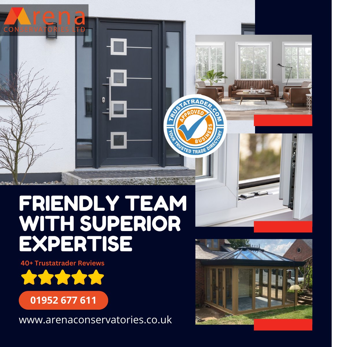 mawebdesign_uk's tweet image. For the past 40 years, our focus has been on high quality workmanship at the right price. 

arenaconservatories.co.uk

🔗 #arenaconservatories #homeimprovement #homeimprovements #homerenovation #conservatory