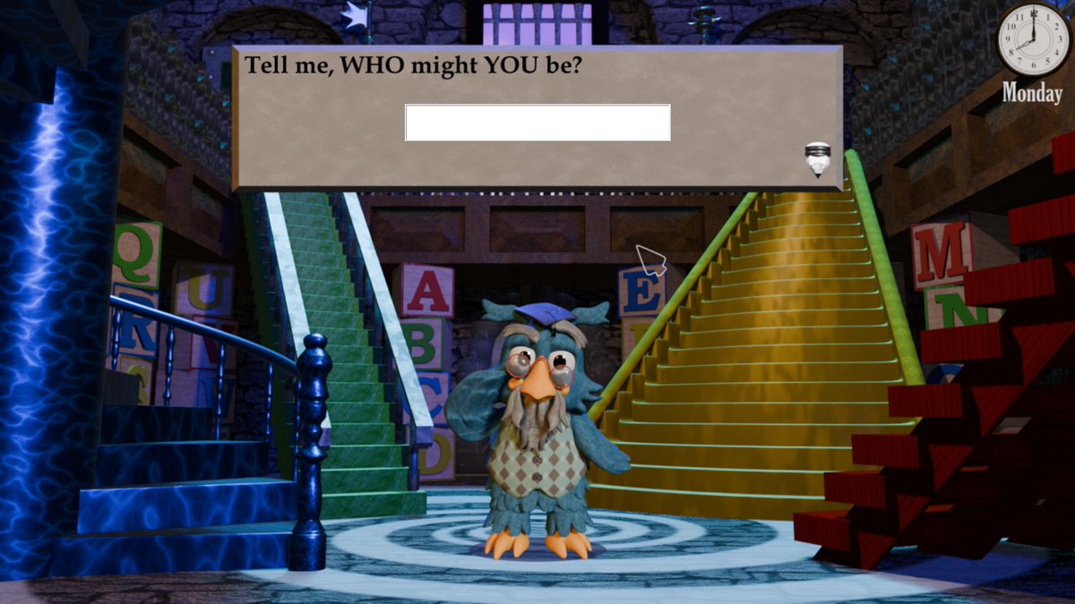 BitWizard727's tweet photo. Hello everyone!

Dr. Hoot DEMO V1 is officially out on itch and gamejolt!

This game has been my main focus for over a year now and has been a major labor of love. I'm super excited to see everyone's reactions and feedback!

#gamedev #indiedev #indiehorror #pointandclick https://t.co/gM10Fr3qkn