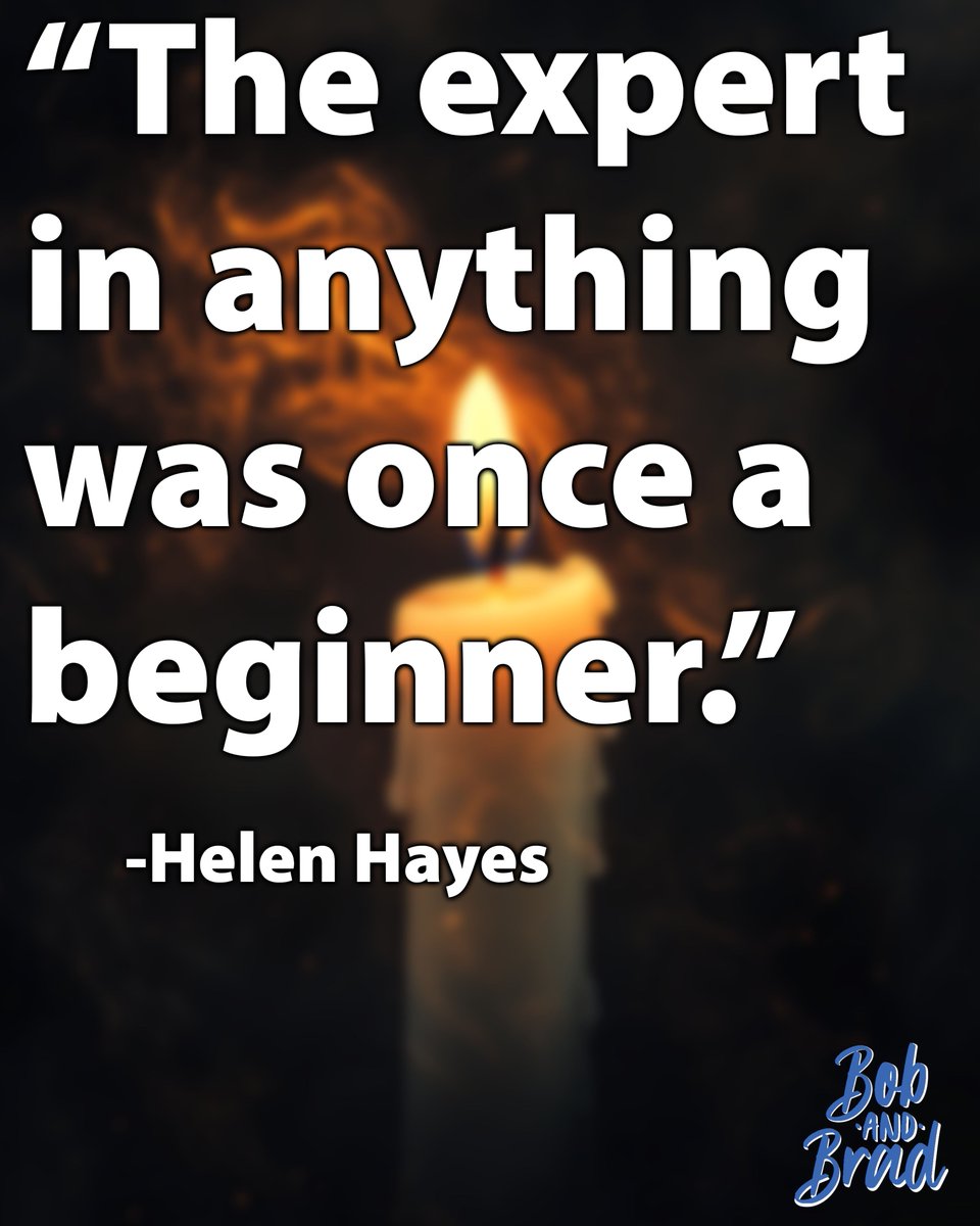realbobandbrad's tweet image. Everyone starts somewhere. The first step might feel small (or even awkward), but it’s the one that changes everything. Stay consistent, keep learning, and trust the process.

What are you working on getting better at?

#motivation #progressnotperfection #bobandbrad