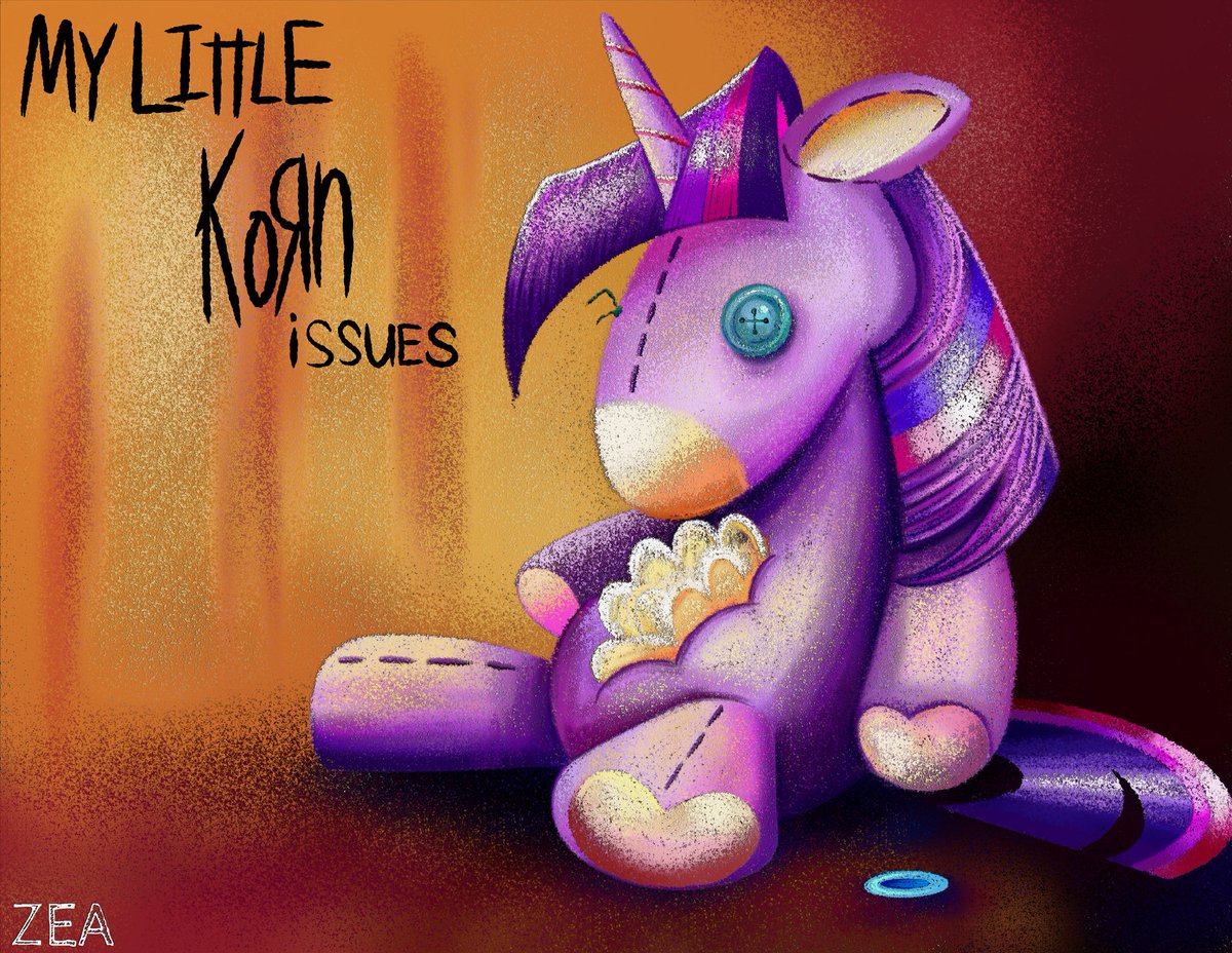My Little Korn Doll #mlp #digitalart #Korn #mylittlepony #artist #album