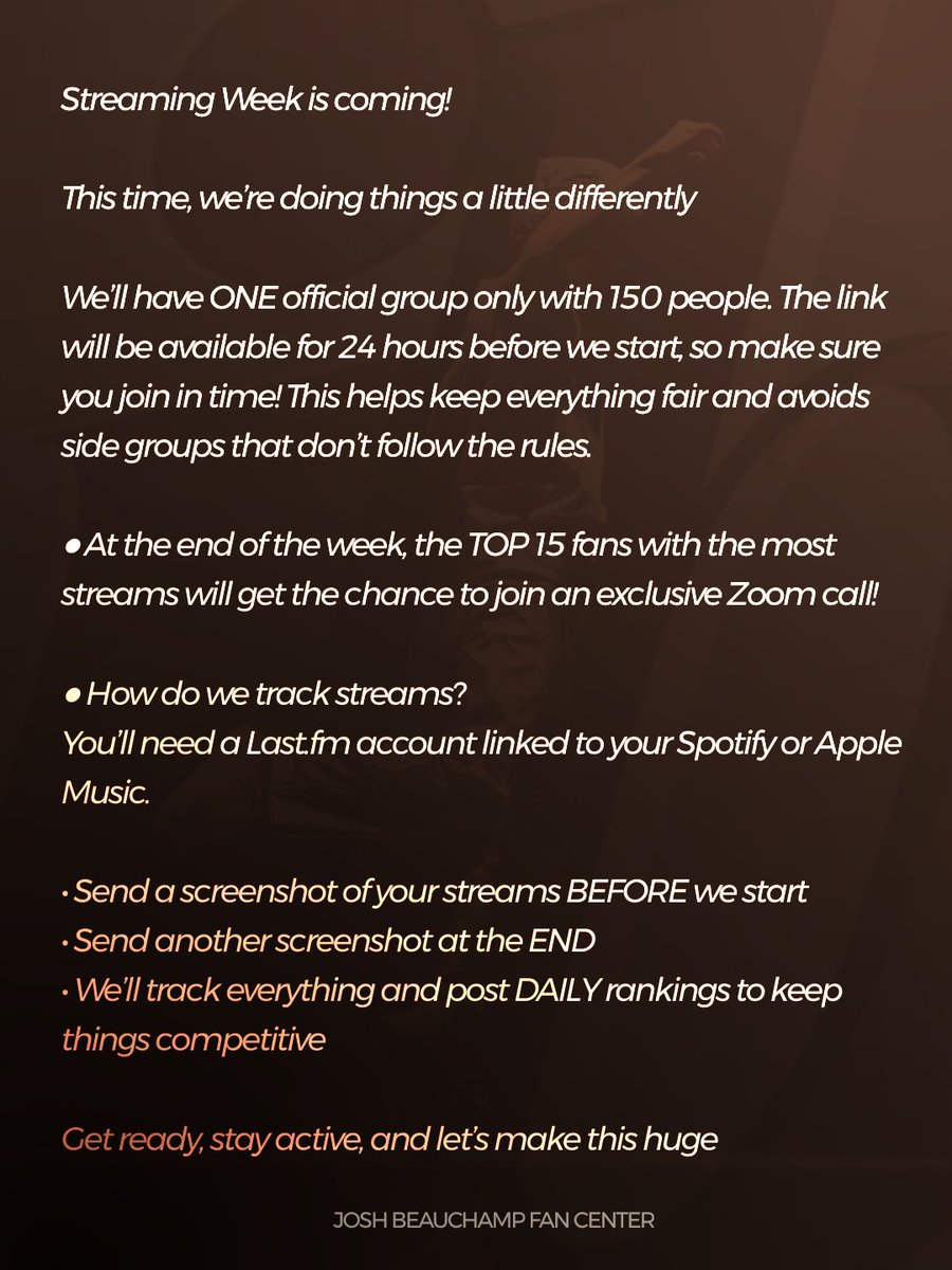 Josh Beauchamp Fan Center tweet media