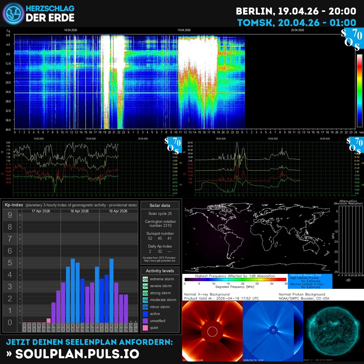 SchumannBotDE's tweet image. 🌍✨ Today's cosmic waves bring powerful transformation energy! The Earth's heartbeat pulses with intensity—tune in, ground yourself &amp;amp; ride this celestial current. You are exactly where you need to be. 💫 kompass.herzschlag-der-erde.de #Schumann #CosmicEnergy #Awakening
