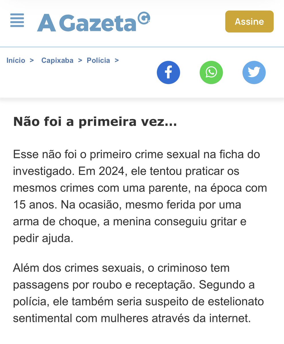 Sequestrou, torturou, e estuprou uma adolescente de 14 anos por dois dias seguidos.

Chegou a deixar presa por horas amarrada numa árvore, com a boca coberta por plástico, e sem nenhuma proteção contra o relento.

Detalhe: já tinha tentado fazer a mesma coisa antes há apenas dois