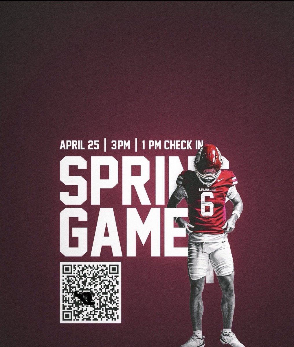 skypyke's tweet photo. Thank you ⁦@EKUFootball⁩ for the spring game invite ready to compete at camp this summer. ⁦@PhillipPyke⁩ @MatthewPyke57 ⁦@MaverickAD1⁩ https://t.co/hwJmJEj94L
