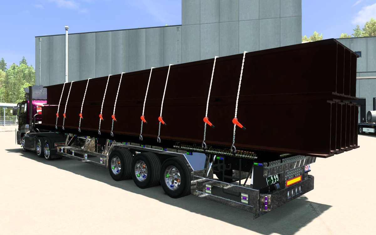 kiramekivoxy1's tweet photo. HAJIMEさん更なる更新お疲れ様でした😊
ヘッドとトレーラーは同色に限るね😎

#ETS2jp #ほっけアイランド #中村屋
#ちびすけ #HAJIME陸送 #YUTAKASHOP
#kuramochia #aksan217 #PONCROWN
#shna #DYAKNESS https://t.co/A9hgTByfAI