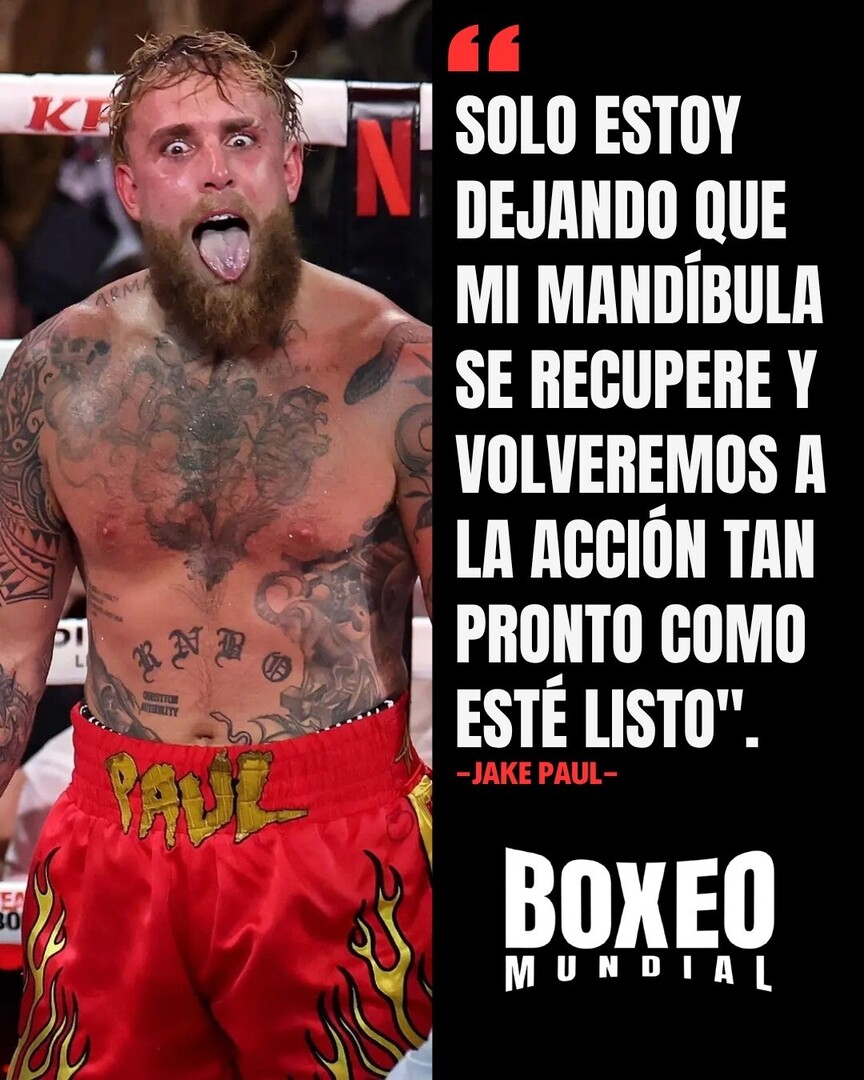 BoxeoMundial's tweet image. Jake Paul 🇺🇸 sobre su posible regreso al boxeo profesional 🥊 🔥

#Boxeo #Boxing #JakePaul