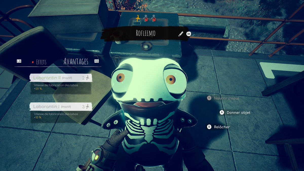 _Pixel20_'s tweet image. Dans Voidtrain on peut avoir des animaux de compagnie et s'en occuper comme des Tamagotchi. Leur construire un lit, leur donner à manger... 

Ils jouent de la musique et font que parler, ils nous cassent la tête mais c'est trop mignon 🥲❤️
_
#Voidtrain #XboxGamePass