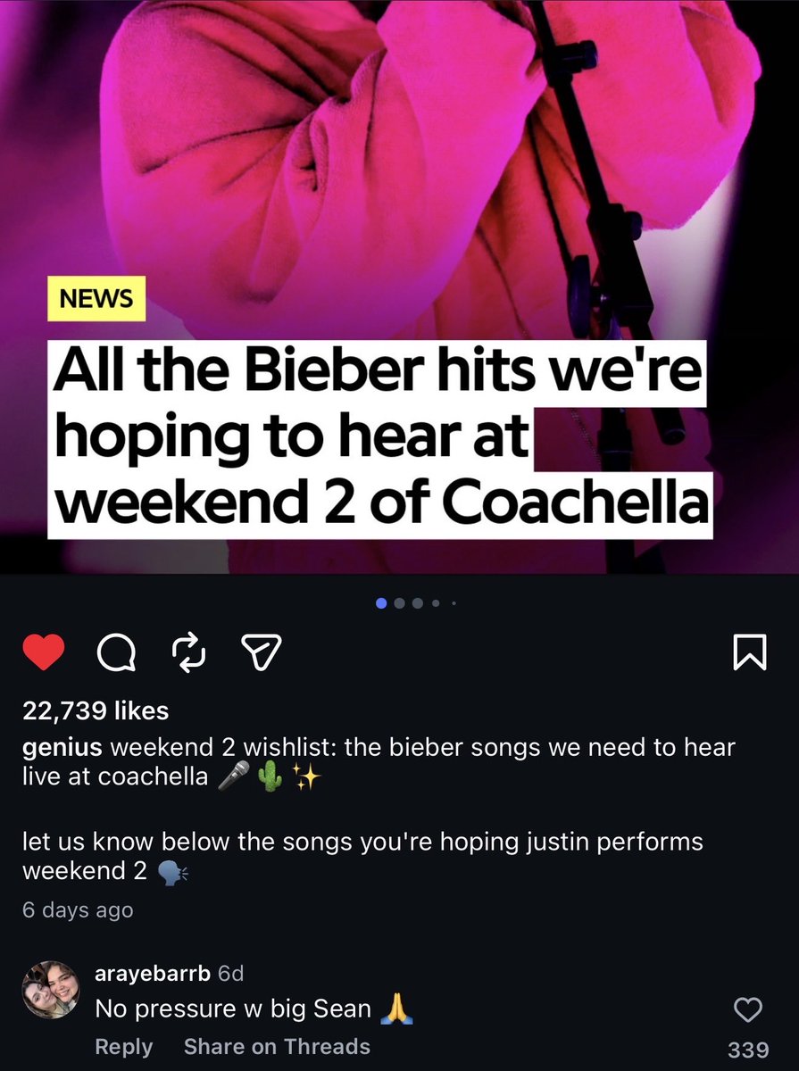 ariisswagXD's tweet image. The power of manifestation is real😭 
#justinbieber #bieberchella #bigsean