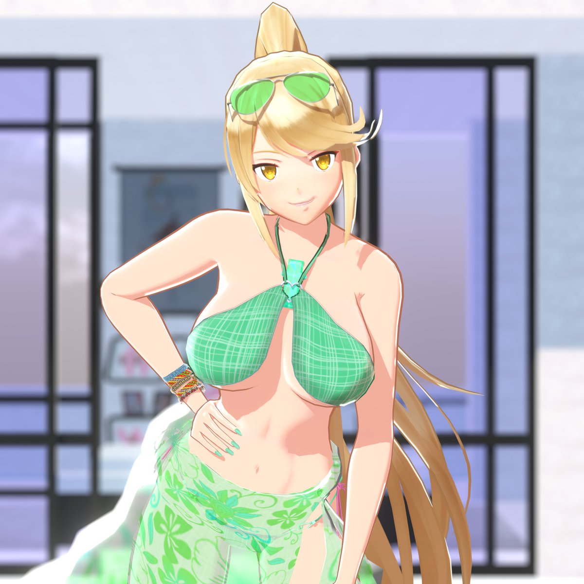Mythra now in blender