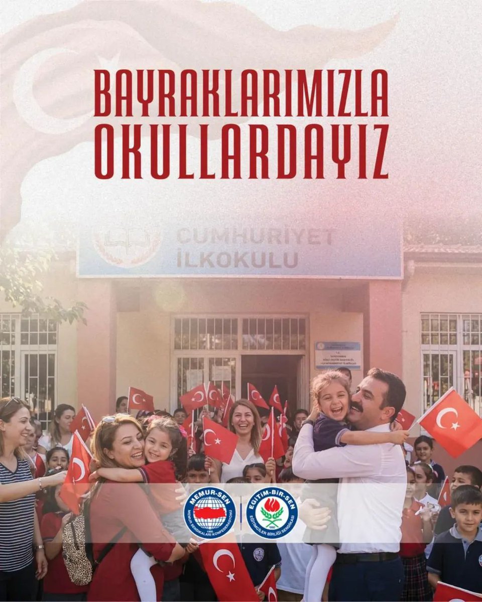 Sanal dünyanın karanlık oyunlarını bozmak, öğrencilerimize ve mesleğimize daha da sıkı sarılmak için yarın bayraklarla okullarımızdayız.

#ÖğretmenBayraktır
