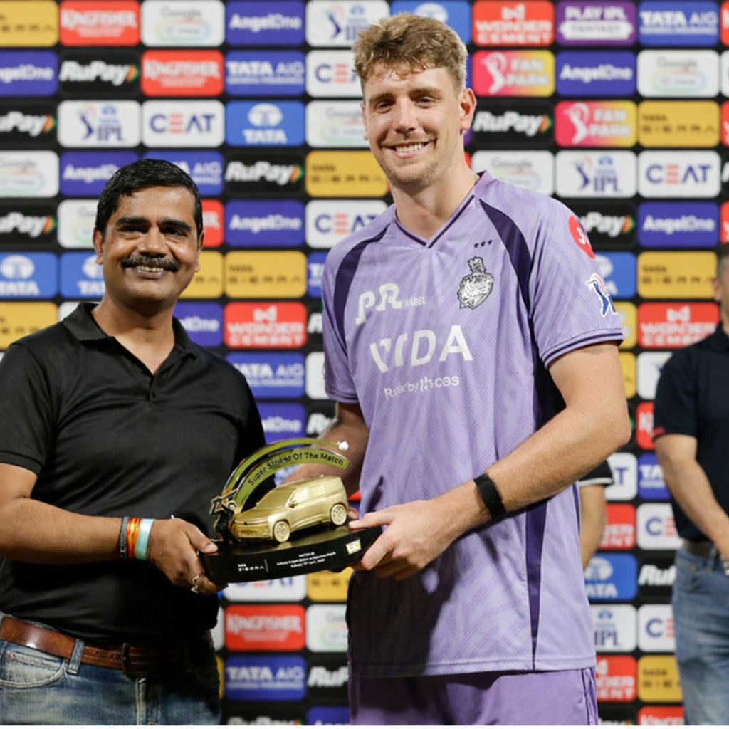 Super Striker of the Match Cam Green 💜🦁