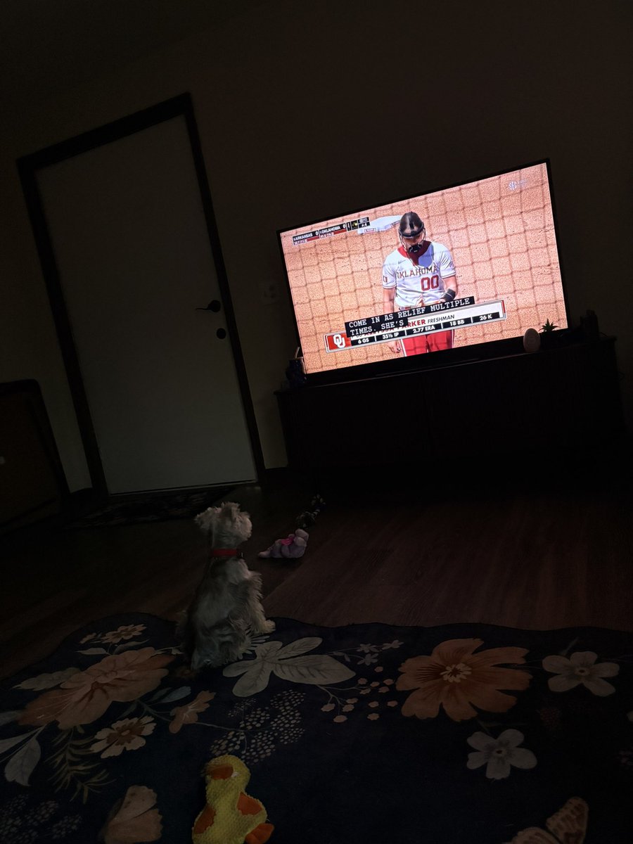 brynnley34's tweet photo. big @OU_Softball fan is boomer ☝️ https://t.co/hWfmp6Nzw8
