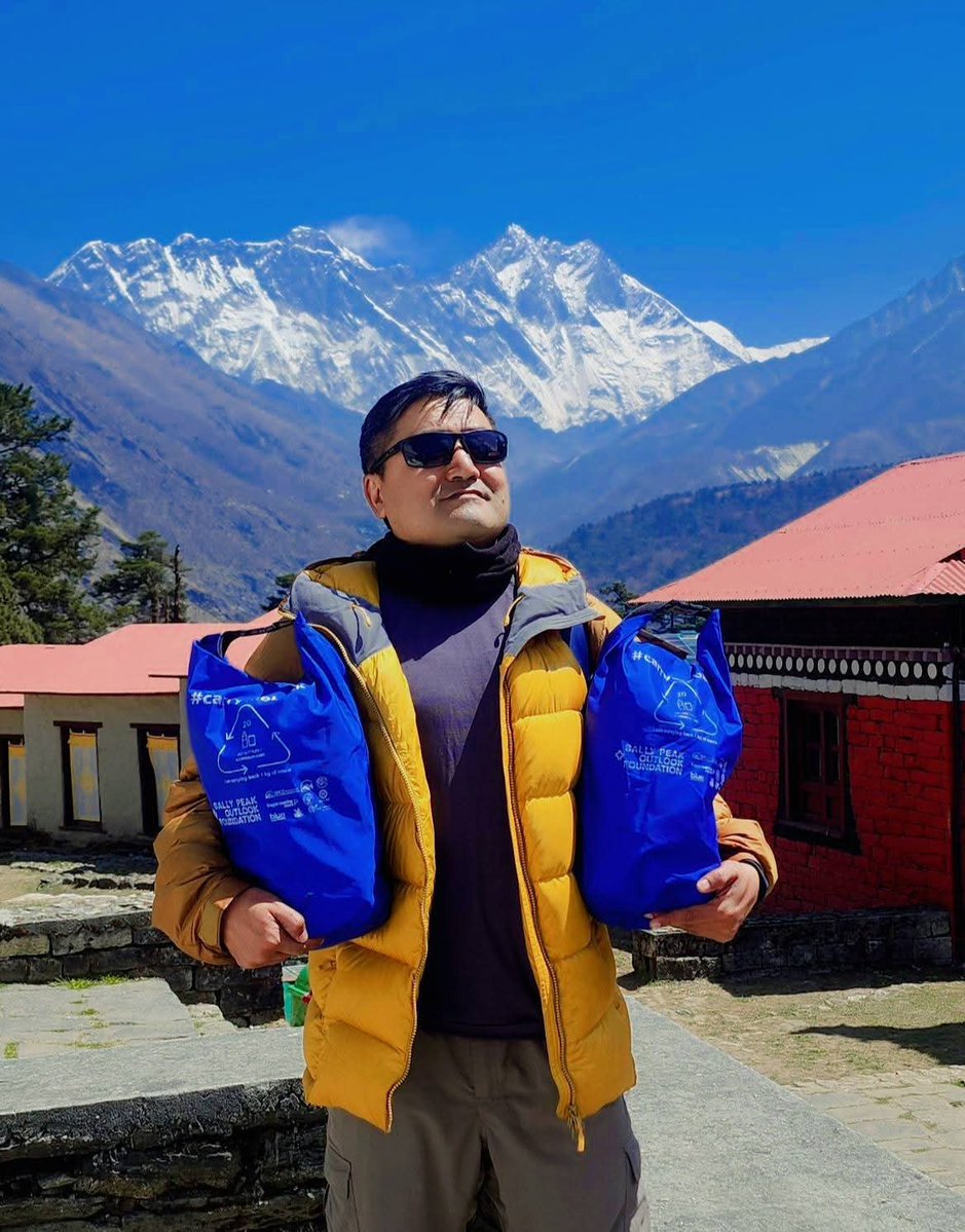 bikashnabin1's tweet image. 𝐒𝐦𝐚𝐥𝐥 𝐁𝐚𝐠, 𝐁𝐢𝐠 𝐈𝐦𝐩𝐚𝐜𝐭.🌏️
1kg might feel light in your hands, but it’s heavy with impact. 𝐈𝐟 𝐲𝐨𝐮 𝐚𝐫𝐞 𝐭𝐫𝐞𝐤𝐤𝐢𝐧𝐠 𝐄𝐯𝐞𝐫𝐞𝐬𝐭 𝐫𝐞𝐠𝐢𝐨𝐧, join the 𝐂𝐚𝐫𝐫𝐲 𝐌𝐞 𝐁𝐚𝐜𝐤 (#𝐂𝐌𝐁) 𝐦𝐨𝐯𝐞𝐦𝐞𝐧𝐭.
#CarryMeBack #everest