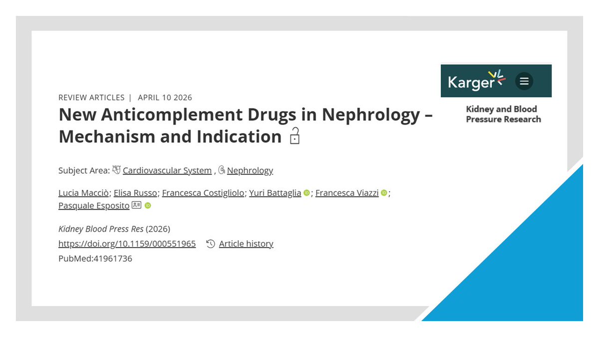 aHUSAllianceAct's tweet image. New review provides #drug mechanisms of action, #clinicaltrial evidence &amp;amp; more- plus addresses challenges (safety, cost).  karger.com/kbr/article-pd…
#complement #drugs #aHUS #nephrology #kidneydiseases