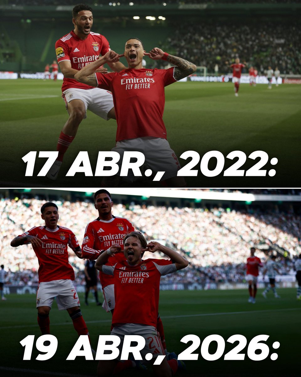 PRATICAMENTE 4 ANOS DEPOIS.... EU NÃO ESTOU A CHORAR 🥹🤧❤️

#SLBenfica #Benfica