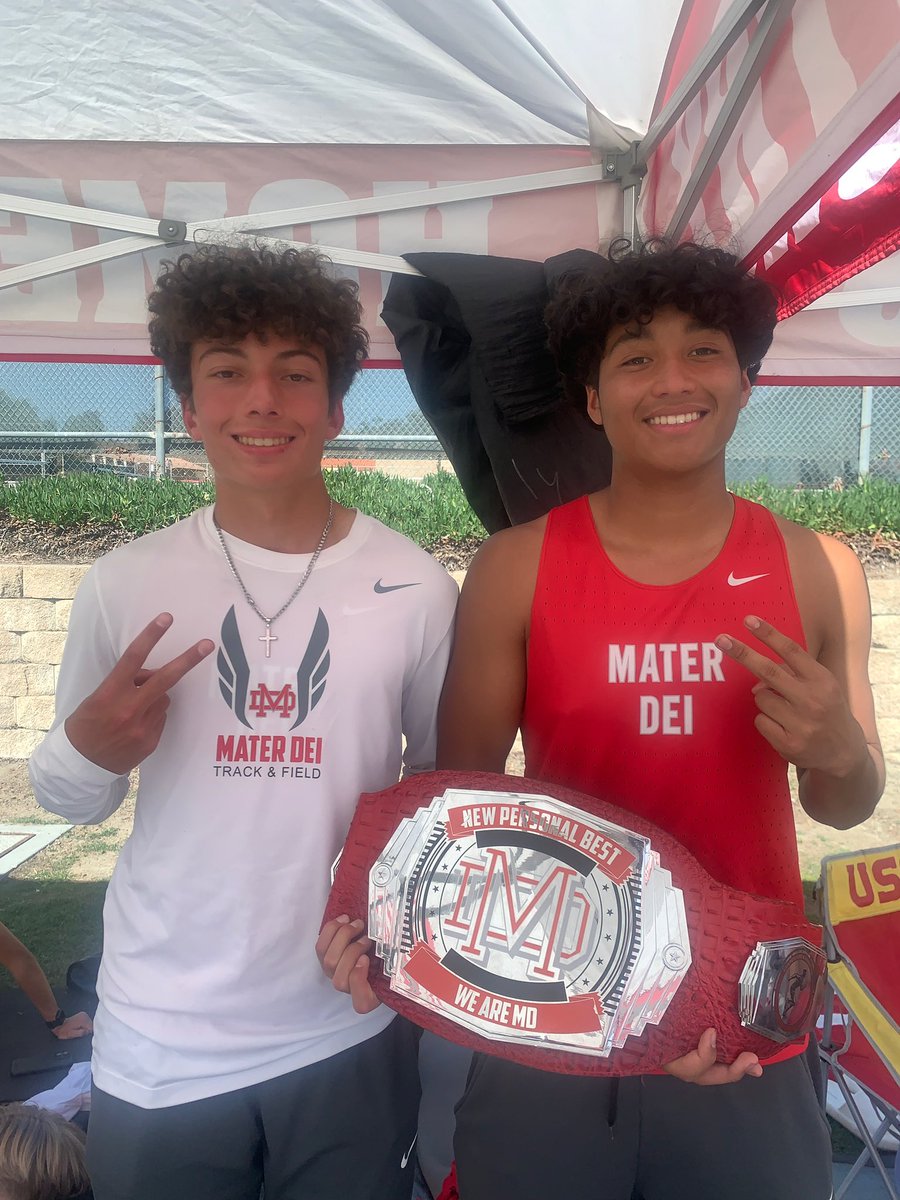 Mater Dei XC and Track & Field tweet media