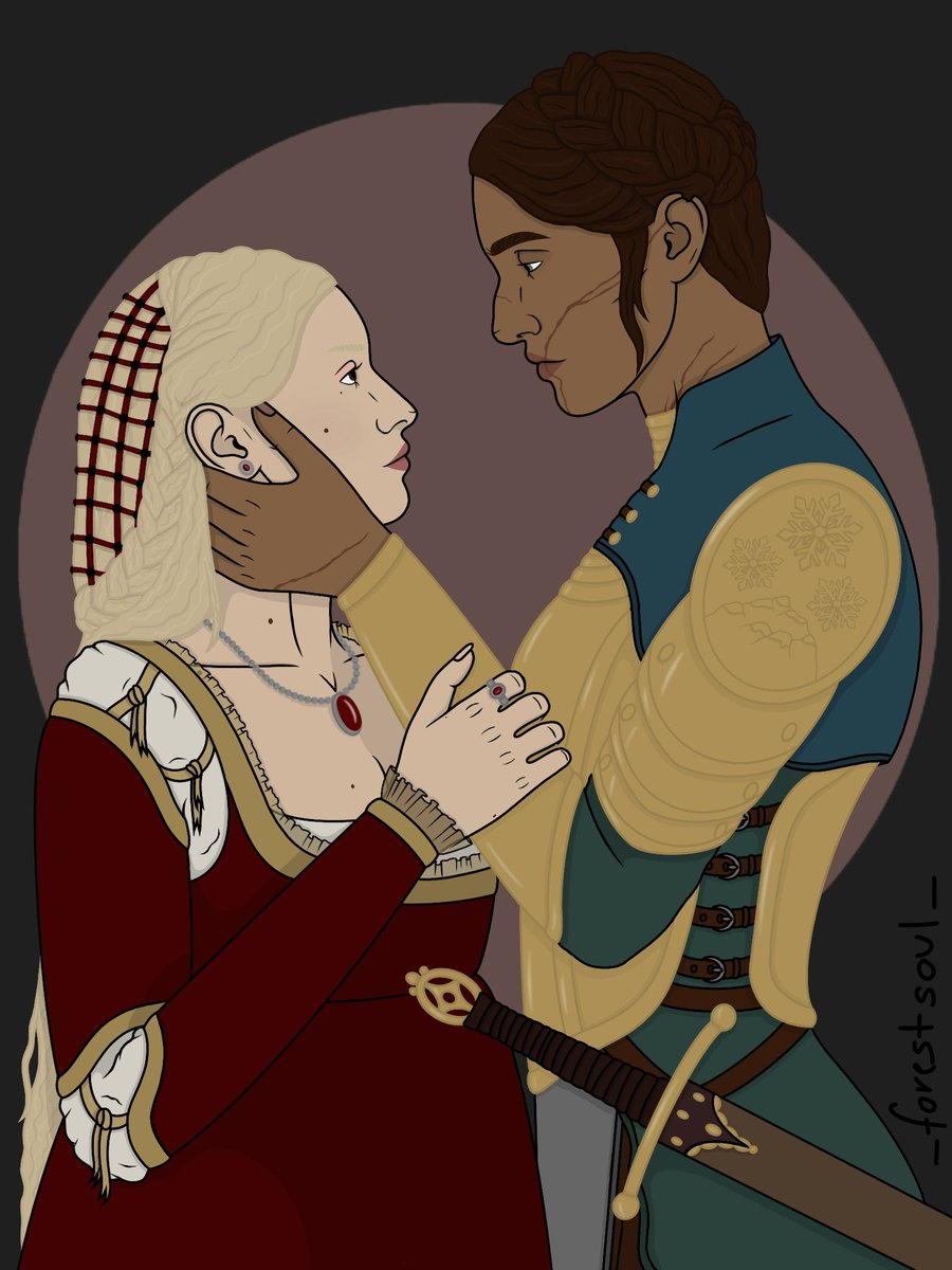 _forestsoul_'s tweet image. •Princess Alira and her loyal Knight Valencia•

#originalcharacter #OC #WLW #forbiddenlove