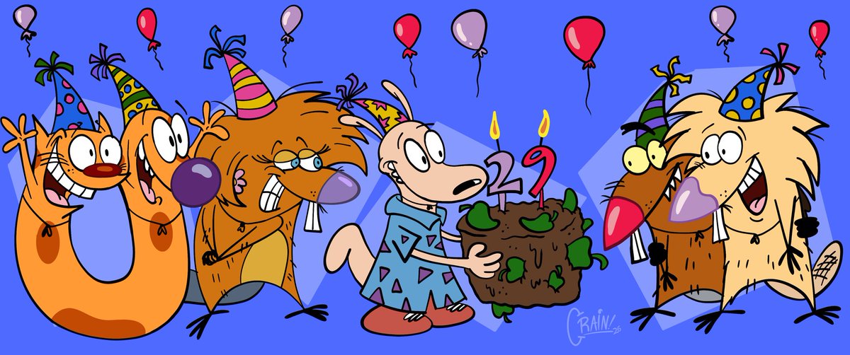 Happy 29th Anniversary, Angry Beavers! 🦫🦫❤️