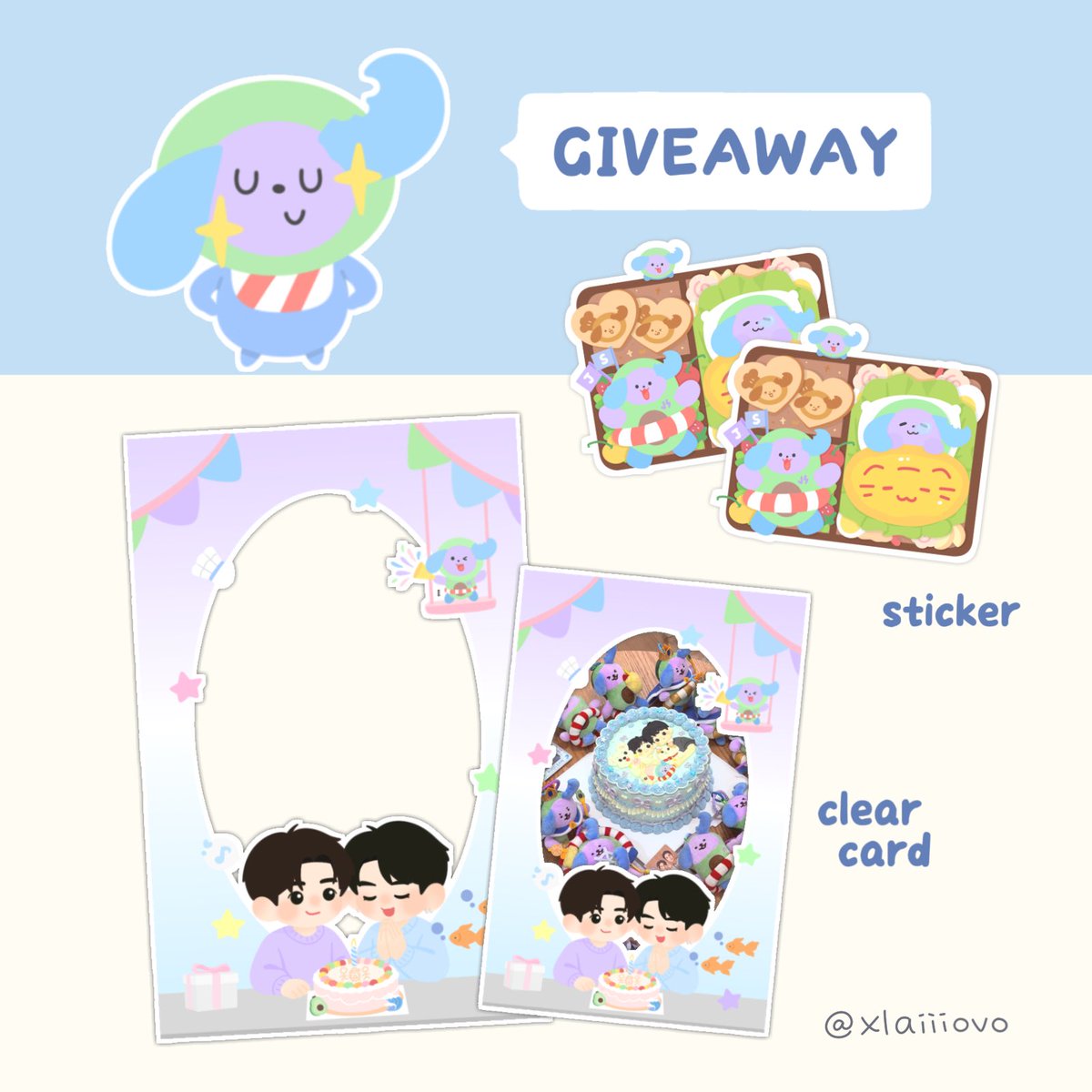 Tba Sticker 🌊Giveaway for #UltimateStarrySEA27th -clear card & sticker 100ea- 🫶🏻 📅 ...