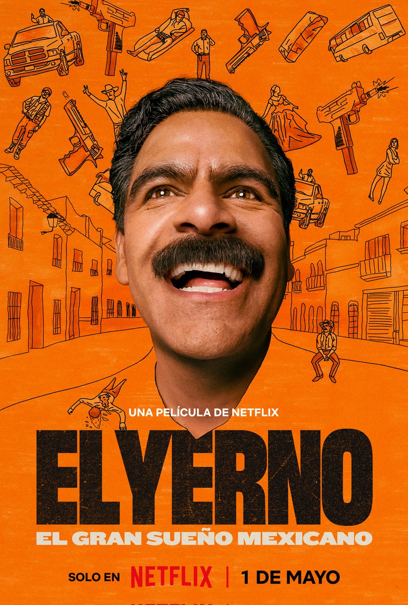 Filmsteria's tweet image. ¿Se acuerdan de Gerardo Naranjo (Drama/Mex, Miss Bala)?
¡Regresó! En forma de película.
#ElYerno es una comedia negra que habla sobre cómo el poder político y el del narco conviven en nuestro país. 

Llega a #Netflix el 1 de mayo.
youtu.be/_UdFj8Aec3o?si…