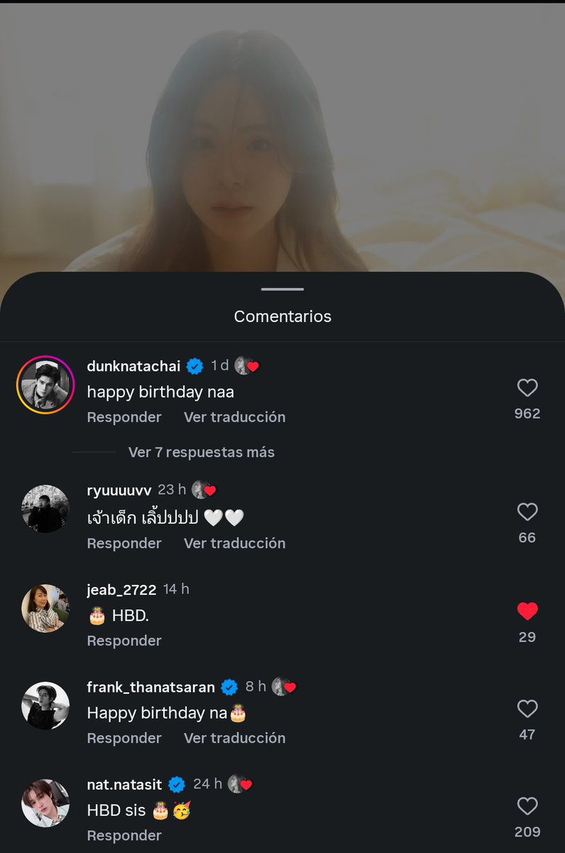 Gracias  a las personas que felicitaron a June🥹 Earn, Pahn, sus amigas, Ryuv, El ceo de GMMTV, May, Ploy, Kapook, Ciize, Frank, Nat y a todos los que no haya podido ver, y por supuesto a Mewnich por hacerla tan feliz 🥹🩷

Gracias por llenar a nuestra niña de amor

#JuneMewnich