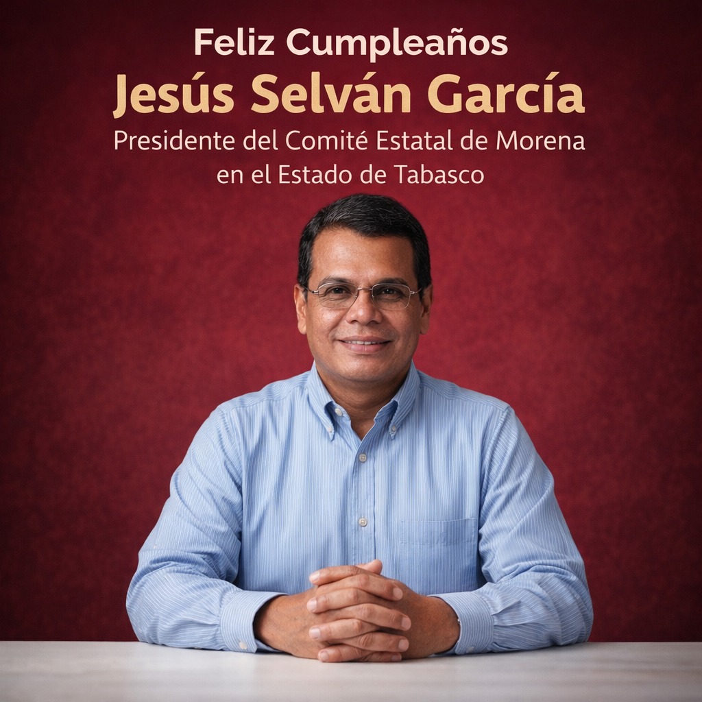 LA FUERZA DE UN MOVIMIENTO SE CONSTRUYE CON LEALTAD Y TRABAJO TERRITORIAL. 🇲🇽

Hoy celebro la vida de mi gran amigo y compañero de lucha, Jesús "Chucho" Selván García, presidente de Morena en nuestro amado Tabasco. 🎂

Chucho es un ejemplo de constancia; desde sus días como